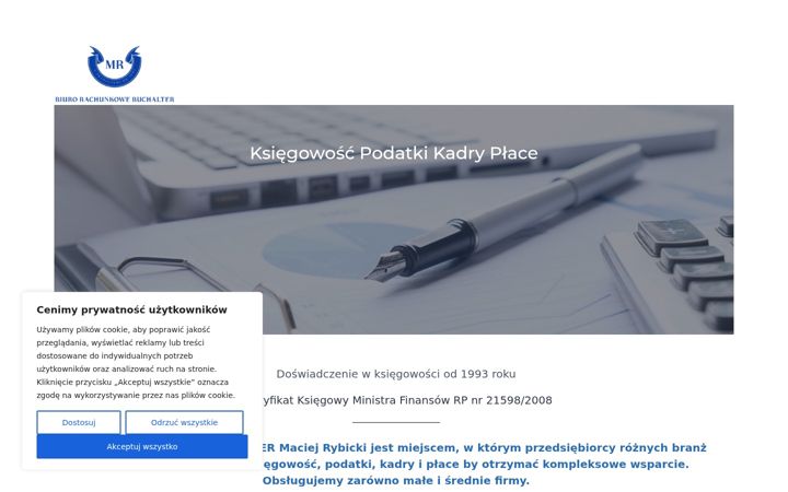 Screenshot of buchalter.net.pl