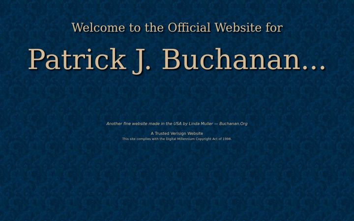 Captura de pantalla de buchanan.org
