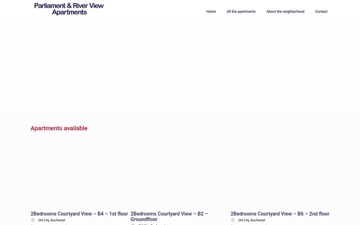 Screenshot of bucharestaparthotel.com