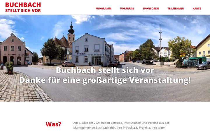 Snímek obrazovky buchbach-stellt-sich-vor.de