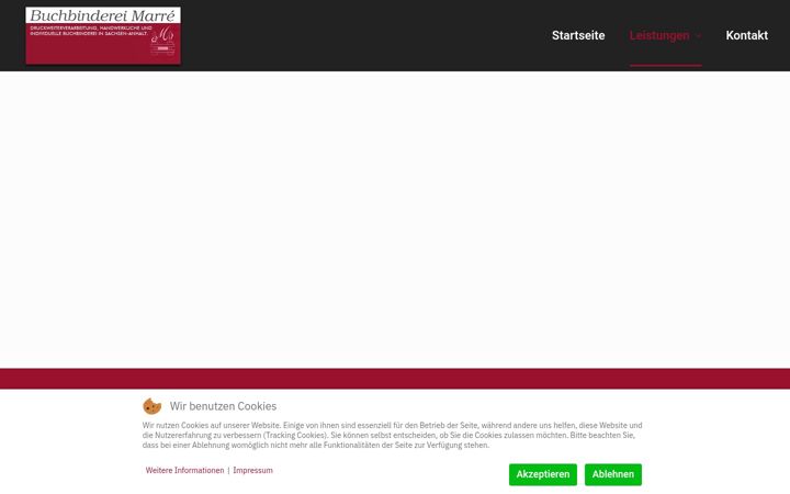 Screenshot von buchbinderei-marre.de