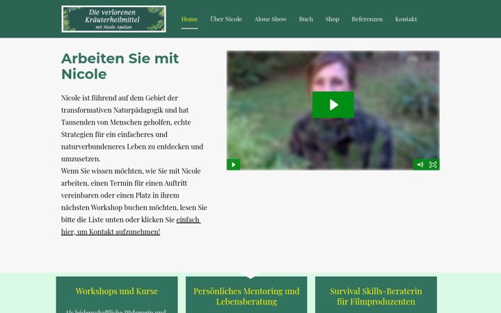 Screenshot of buchderheilmittel.com