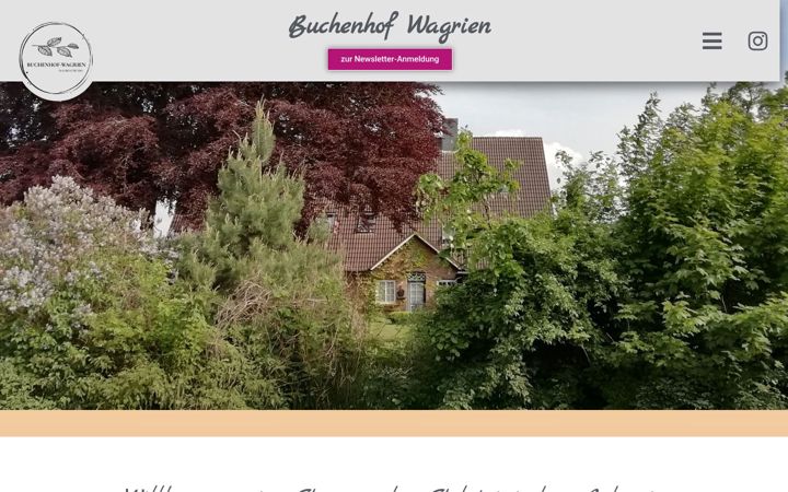 Skjermbilde av buchenhof-wagrien.de