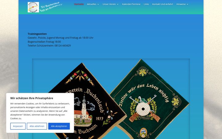 Screenshot of buchenlaub.de