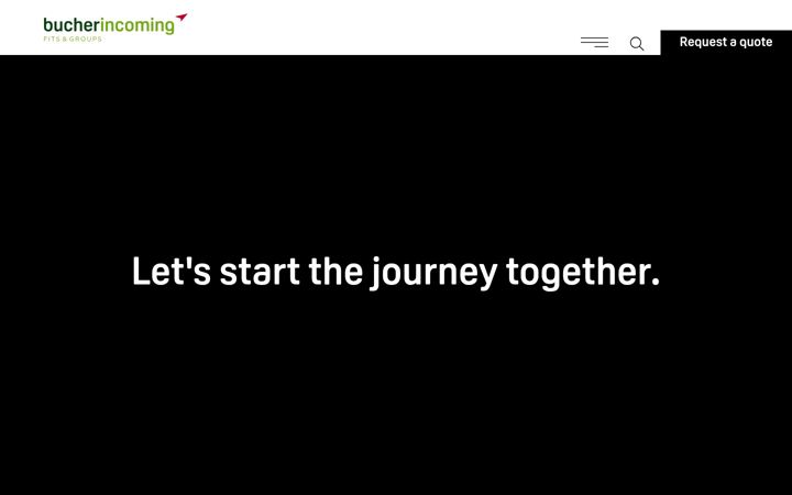 Screenshot of bucherincoming.ch