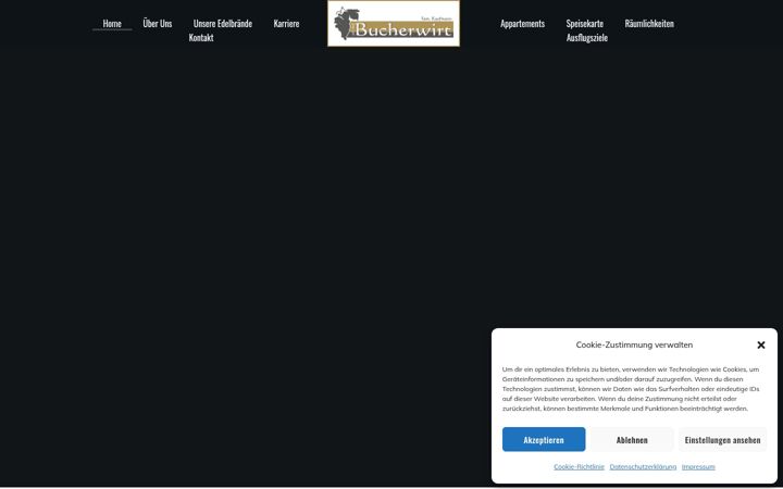 Screenshot of bucherwirt.at