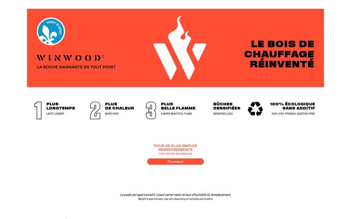 Screenshot of bucheswinwood.com