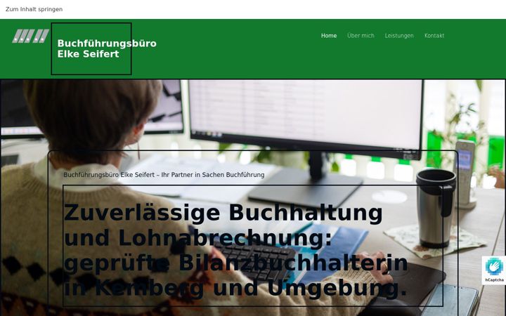 Skjermbilde av buchfuehrungsbuero-seifert.de