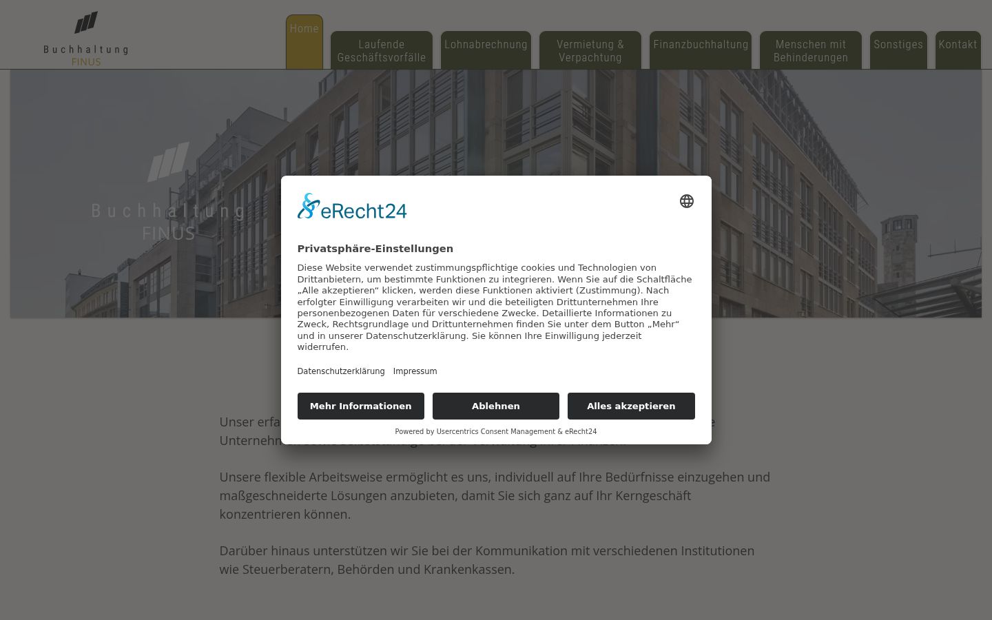 Screenshot tal-banner tal-kunsens muri qabel kwalunkwe interazzjoni