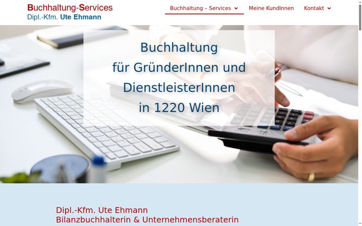 Screenshot of buchhaltung-services.at