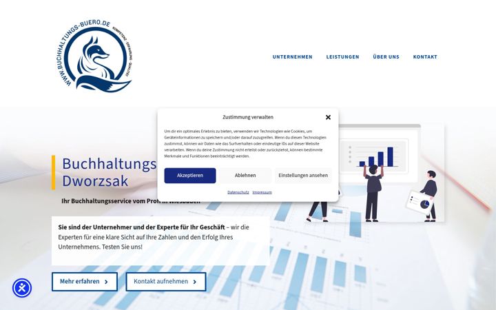 Ekraanipilt saidist buchhaltungs-buero.de