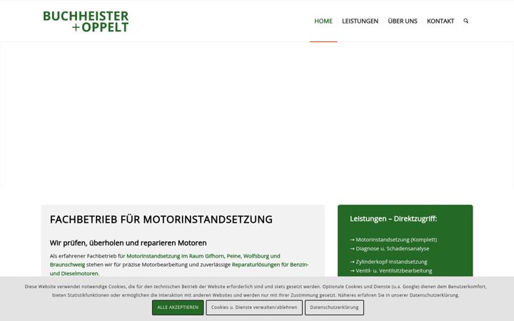 Ekraanipilt saidist buchheister-oppelt.de