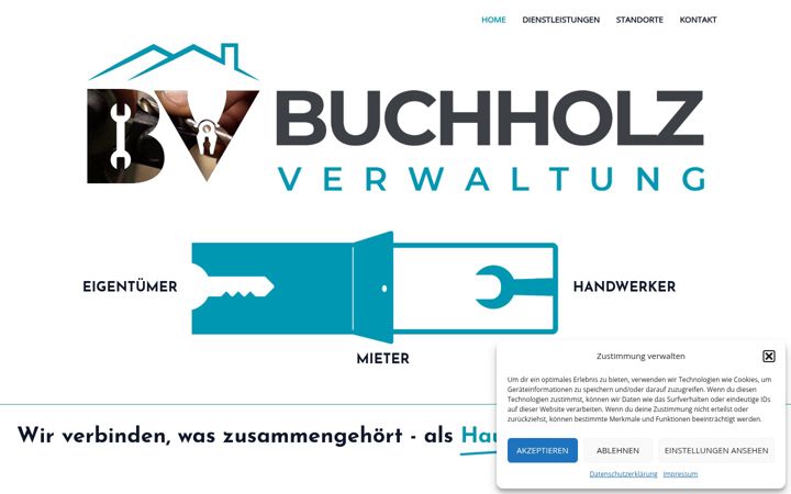 Screenshot of buchholz-verwaltung.de