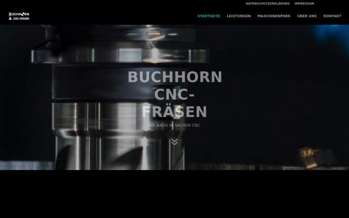 Screenshot of buchhorn-cnc.de