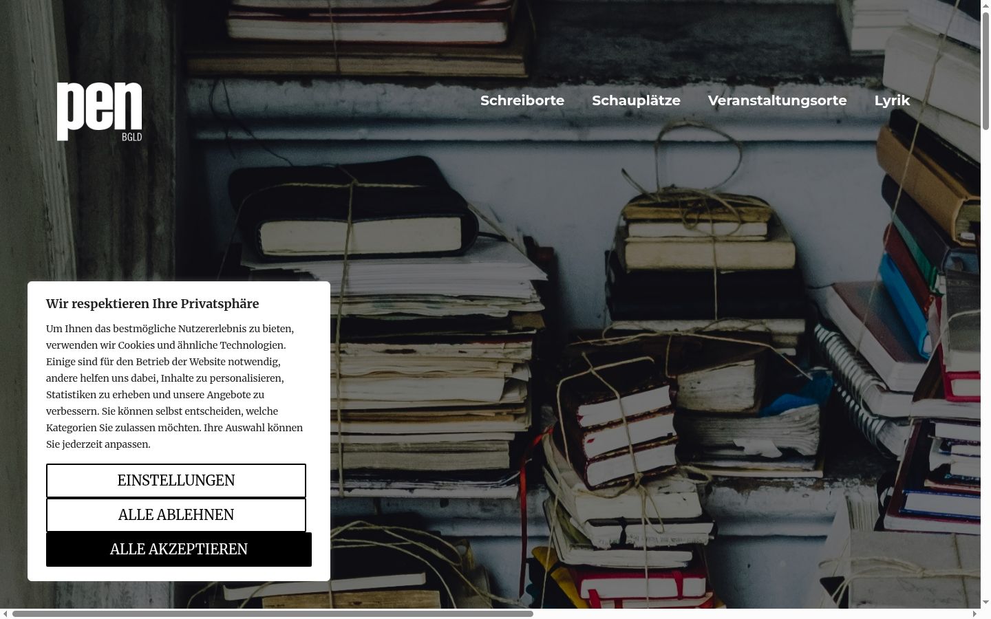 Sutikimo reklamjuostės, rodytos prieš bet kokią sąveiką, ekrano kopija