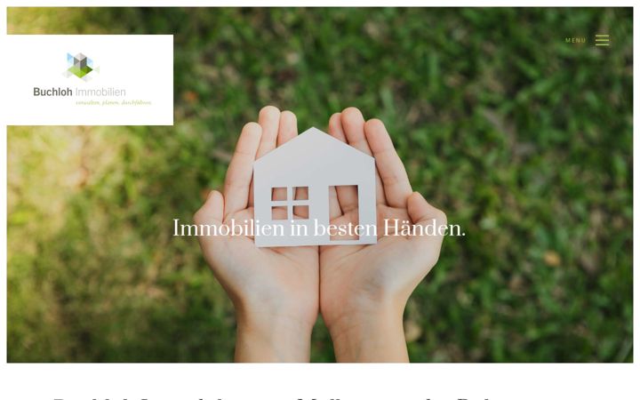 Screenshot of buchloh-immobilien.de