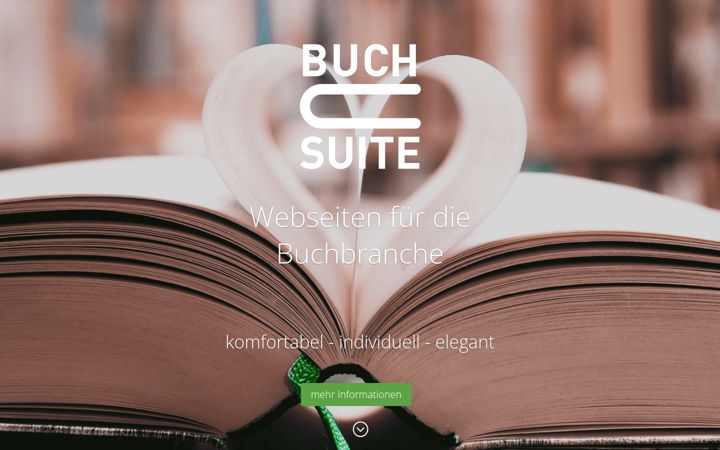 Captură de ecran a buchsuite.de