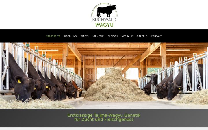 Captură de ecran a buchwald-wagyu.de