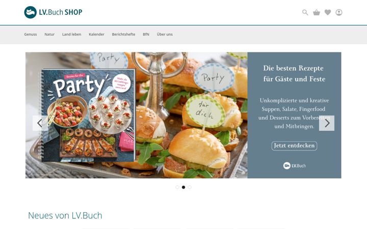 Screenshot of buchweltshop.de