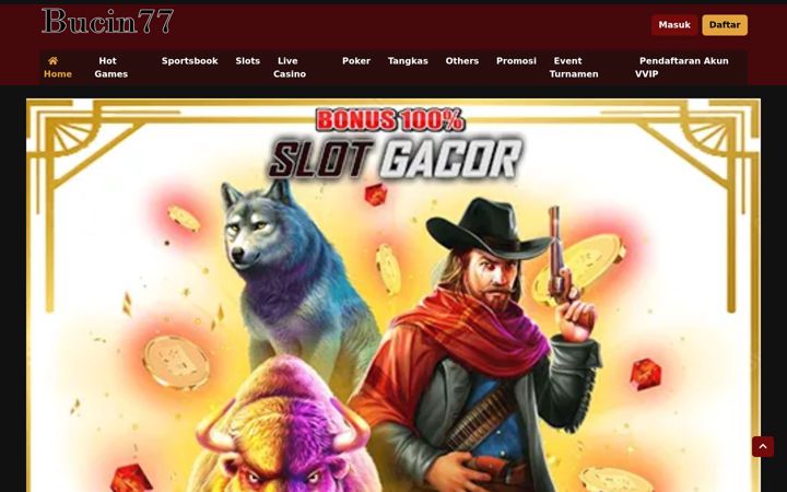 Screenshot of bucin77.net