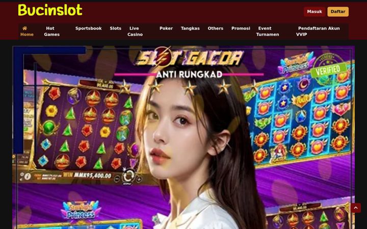 Screenshot of bucinslot.net