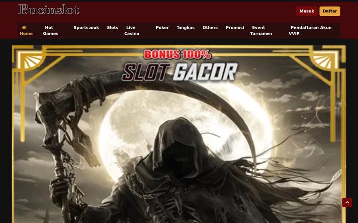 Screenshot of bucinslots.com
