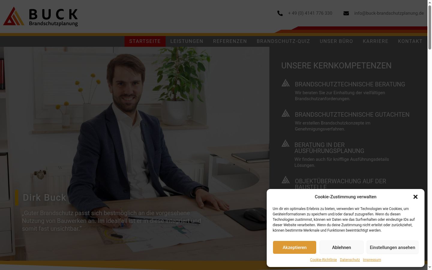 Sutikimo reklamjuostės, rodytos prieš bet kokią sąveiką, ekrano kopija