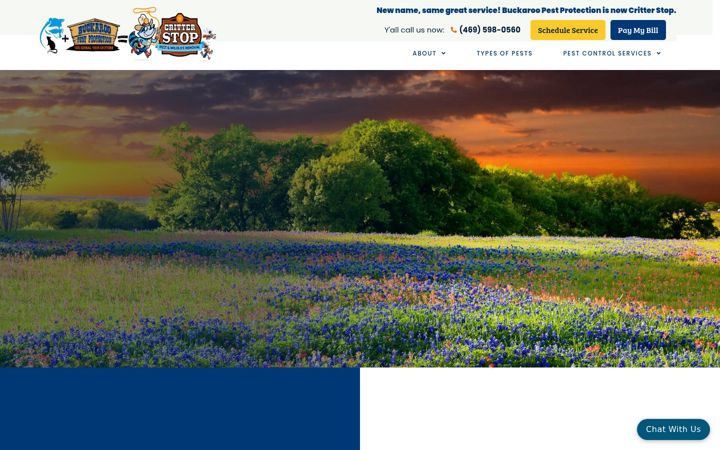 Screenshot of buckarooservices.com