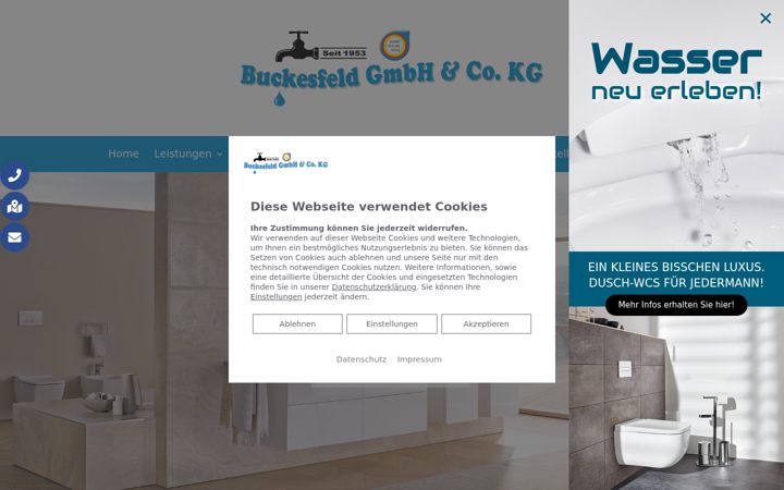 Screenshot of buckesfeld-hagen.de