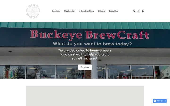 Screenshot of buckeyebrewcraft.square.site