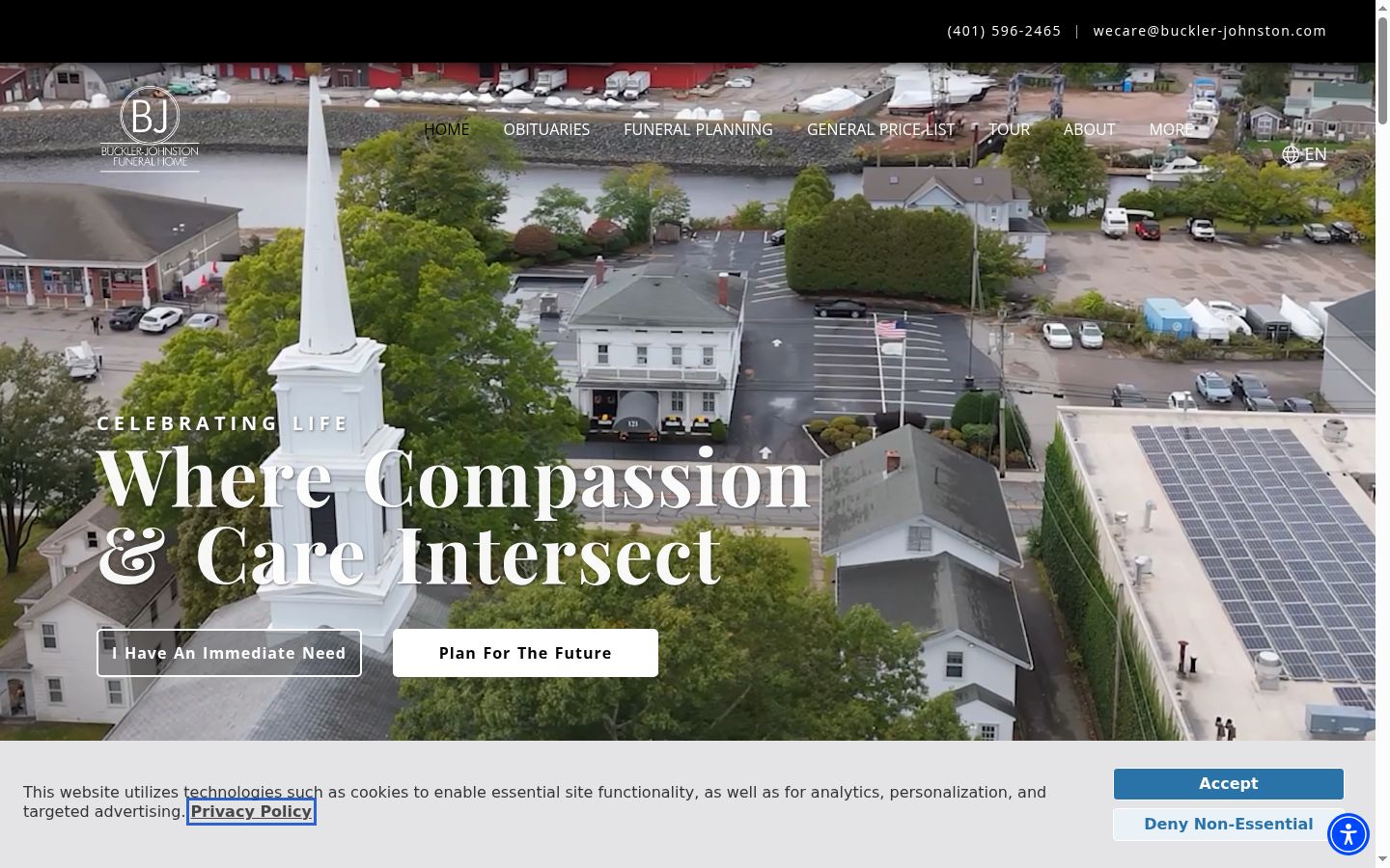 Screenshot van de toestemmingsbanner zoals getoond vóór enige interactie