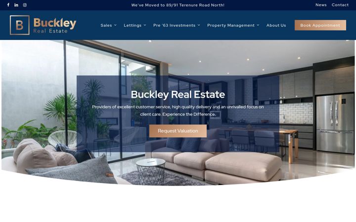 Zrzut ekranu buckleyrealestate.ie