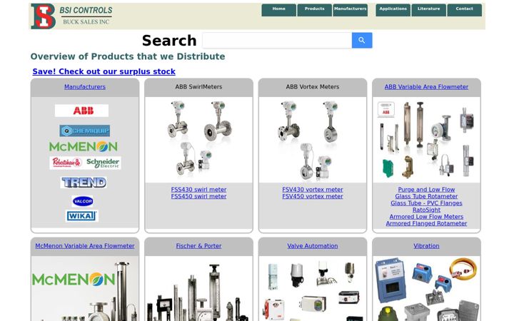 Screenshot of bucksales.com