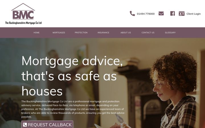 Screenshot of bucksmc.co.uk
