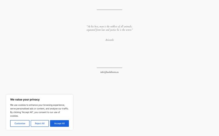 Screenshot of buckthorn.eu