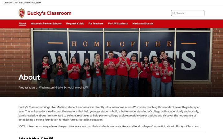 Screenshot of buckysclassroom.wisc.edu
