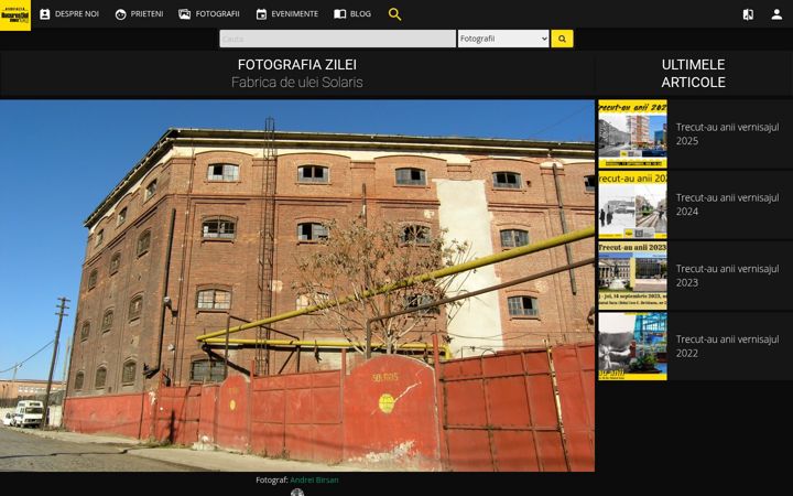 Screenshot of bucurestiulmeudrag.ro