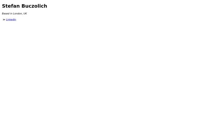 Screenshot of buczolich.com