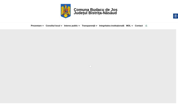 Screenshot of budacudejos.ro