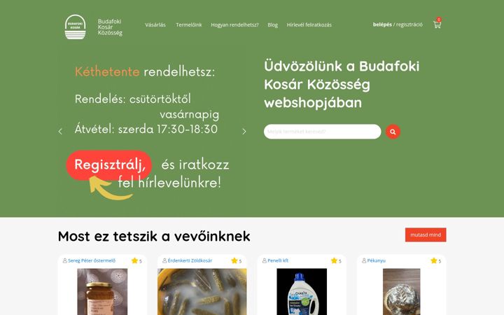 Képernyőkép: budafokikosar.hu