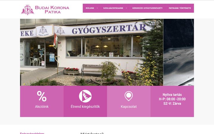 Ekrānuzņēmums no budaikorona.hu