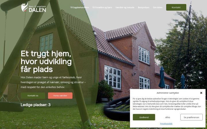 Screenshot of budalen.dk