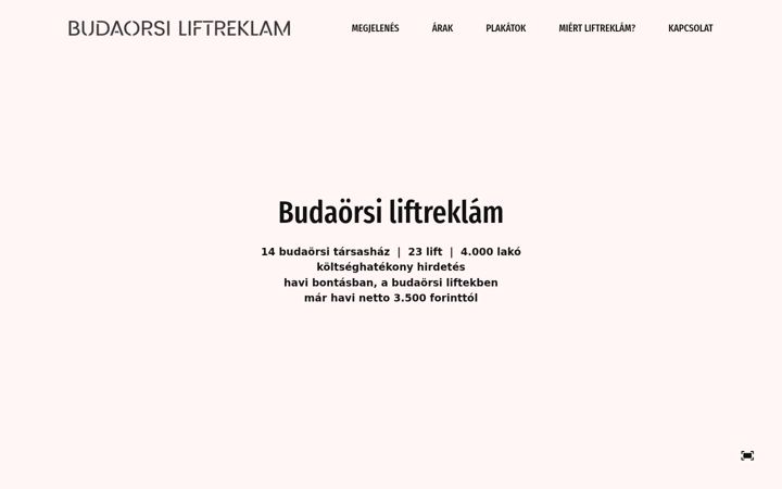 Ekrānuzņēmums no budaorsiliftreklam.hu