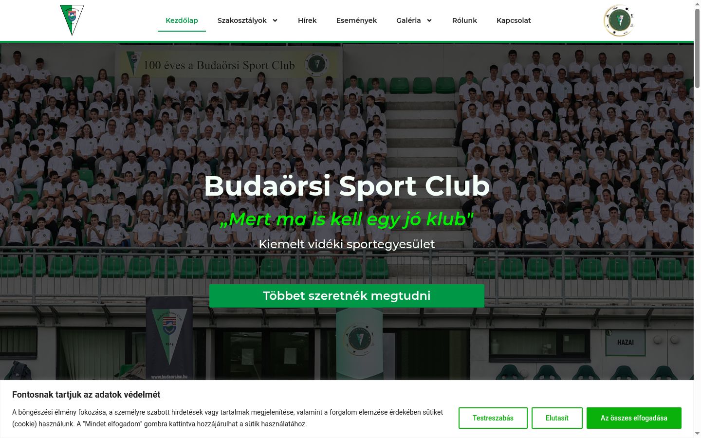 Ekrānuzņēmums ar piekrišanas baneri, kas tika rādīts pirms jebkādas mijiedarbības