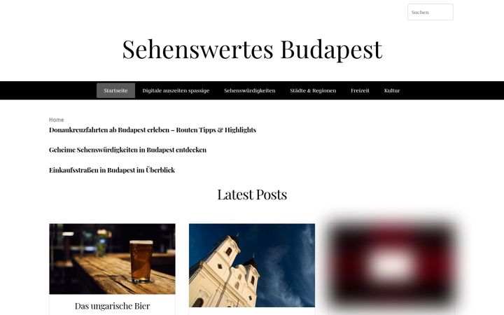 Screenshot of budapest-net.de