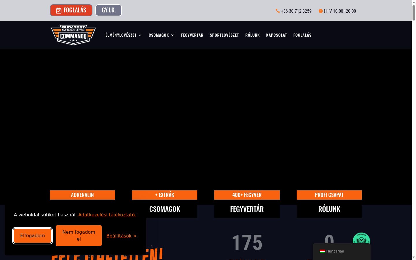 Screenshot des Einwilligungsbanners vor jeglicher Interaktion
