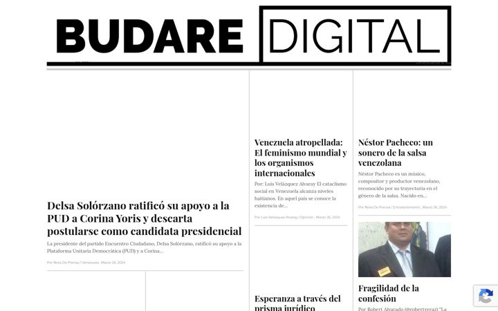 Screenshot of budaredigital.com