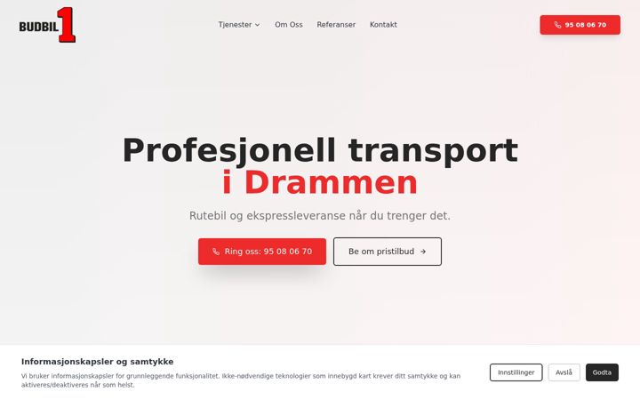 Screenshot of budbil1.no