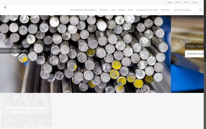 Screenshot of budchem-metale.pl