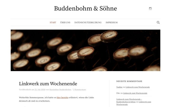 Screenshot of buddenbohm-und-soehne.de